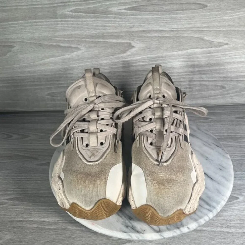 Adidas Trae Young 3 Mens 5 Womens 6 Basketball Shoes‎ Wonder Beige Athletic - Picture 8 of 15